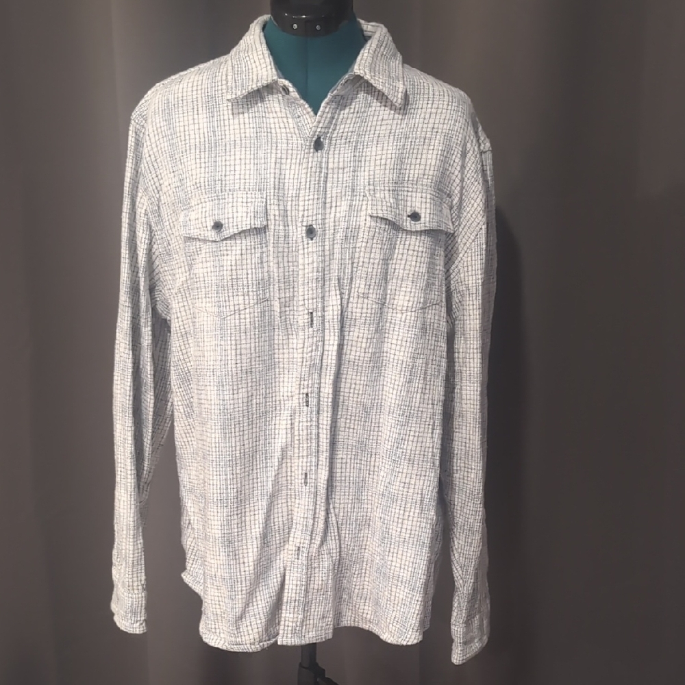 Carbon2Cobalt Blue Checkered Shirt